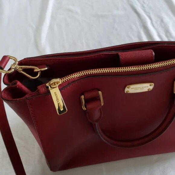 ⭐ Michael Kors red crossbody bag - Picture 3 of 6